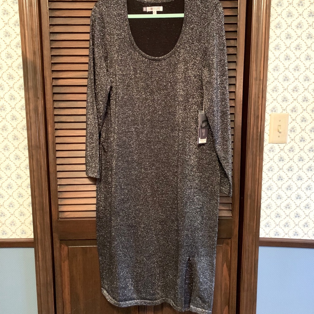 Jennifer Lopez low neck dress